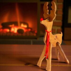 Wooden Reindeer